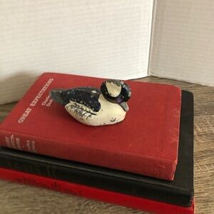 Vtg Avon Bufflehead Mini Decoy Figurine